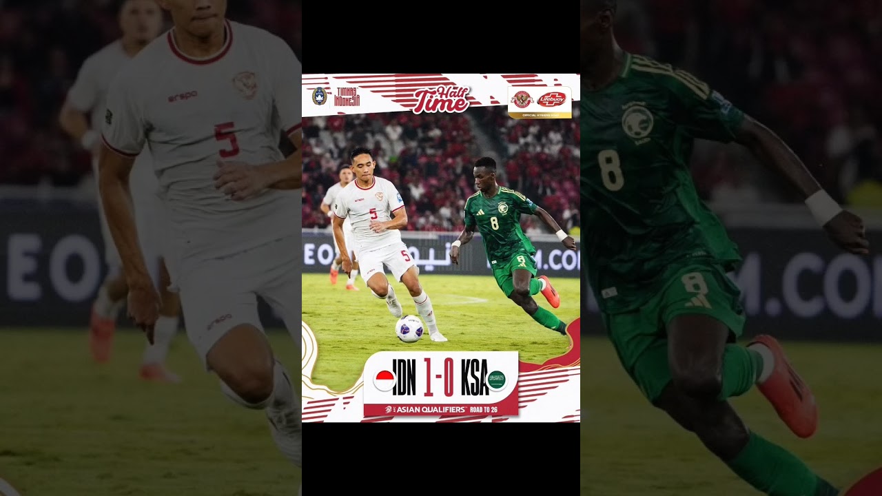 Indonesia vs Saudi Arabia - AFC Asian Qualifiers ⚽