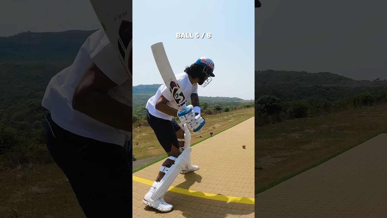 KL Rahul's Epic Cricket Challenge on a Moving Truck 🚚