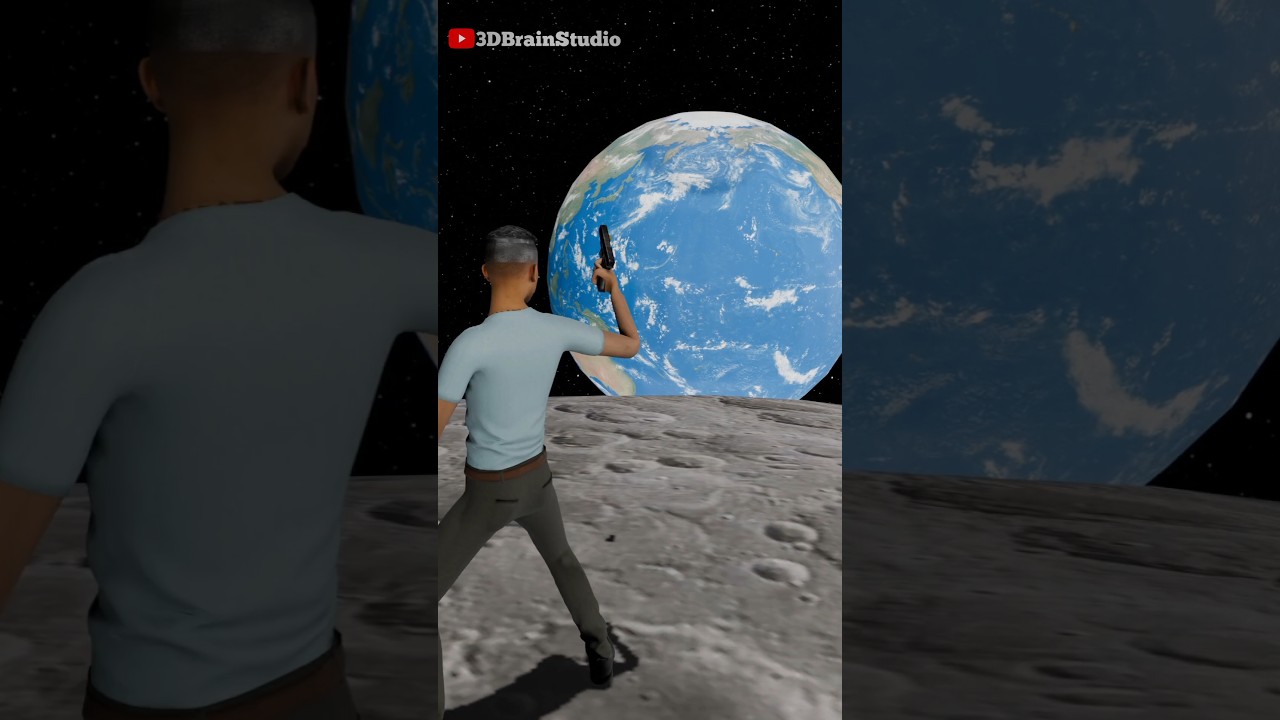 Can a Bullet Cross Space to Earth? 😱