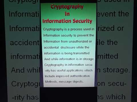 What are the Applications of Cryptography|MCS-042