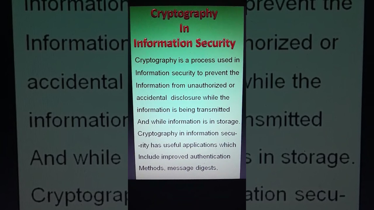 Unlocking the Power of Cryptography: Key Applications for MCA & BCA Students 🔐
