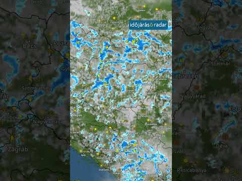 Időjárás és Radar felhőmozgás