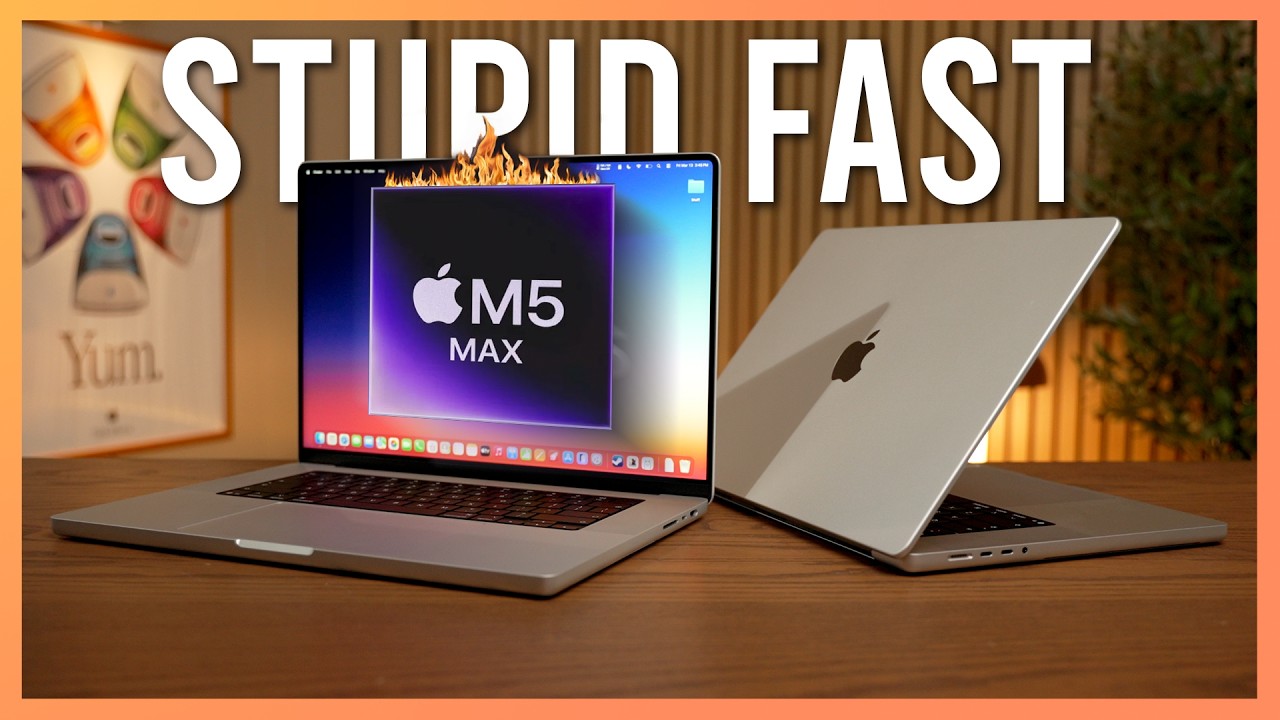 M5 Max Feels Like Cheating 🚀