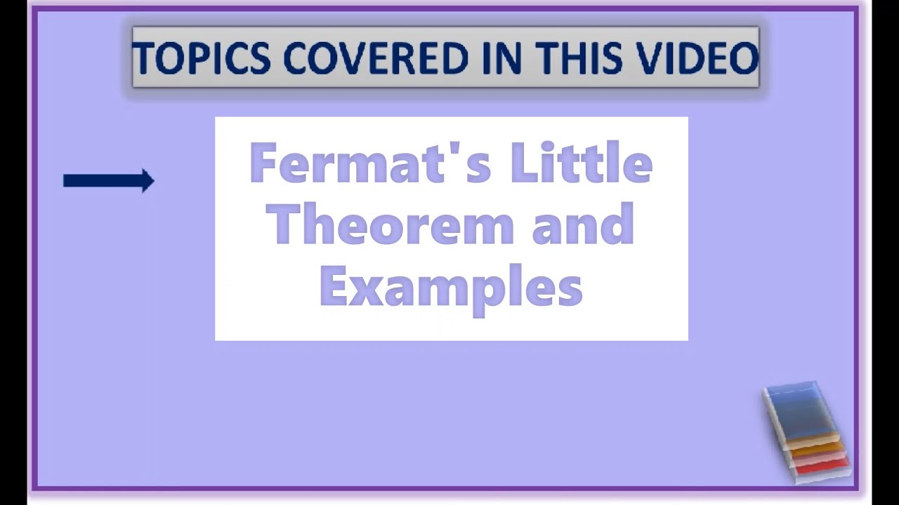 Master Fermat's Little Theorem in Cryptography with Solved Examples 🔐