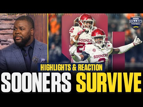 Oklahoma Beats Tennessee in Thriller, 33-27 | Post Game Reaction | Inside College Football