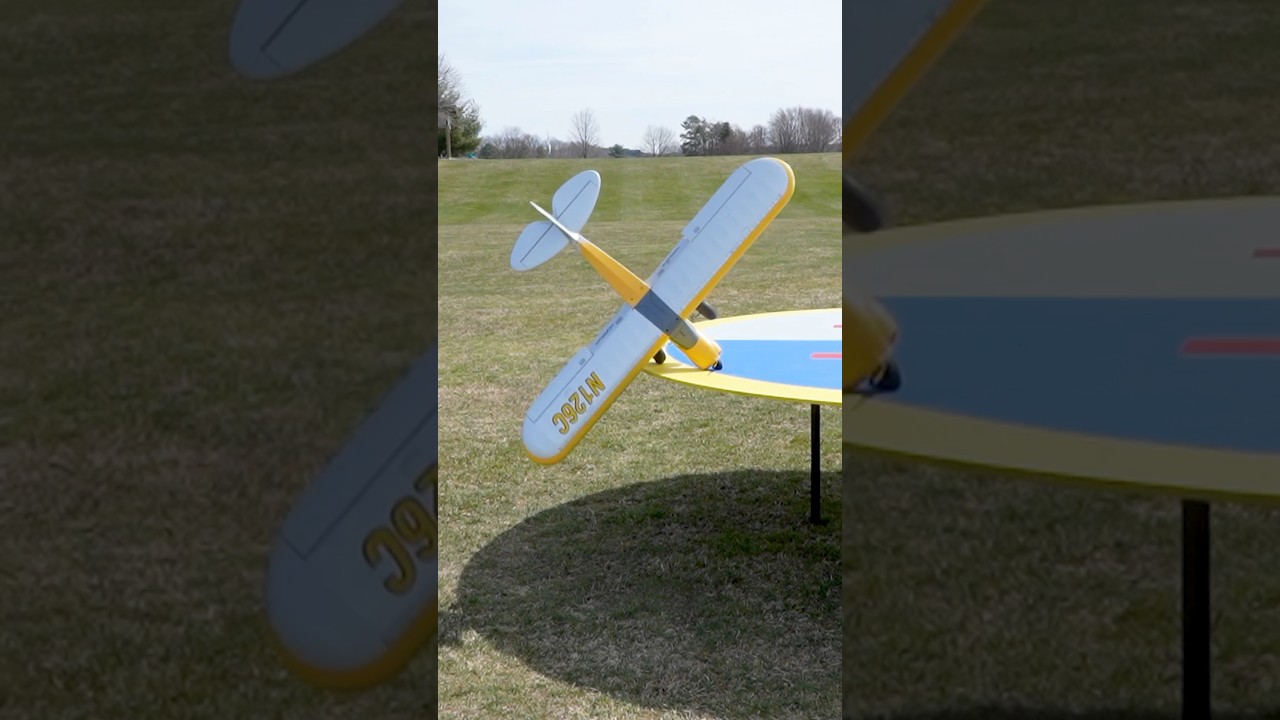 The HobbyZone Carbon Cub S 2 Scale Trainer RC Airplane is DURABLE 🤣🤣🤣 #rcairplane