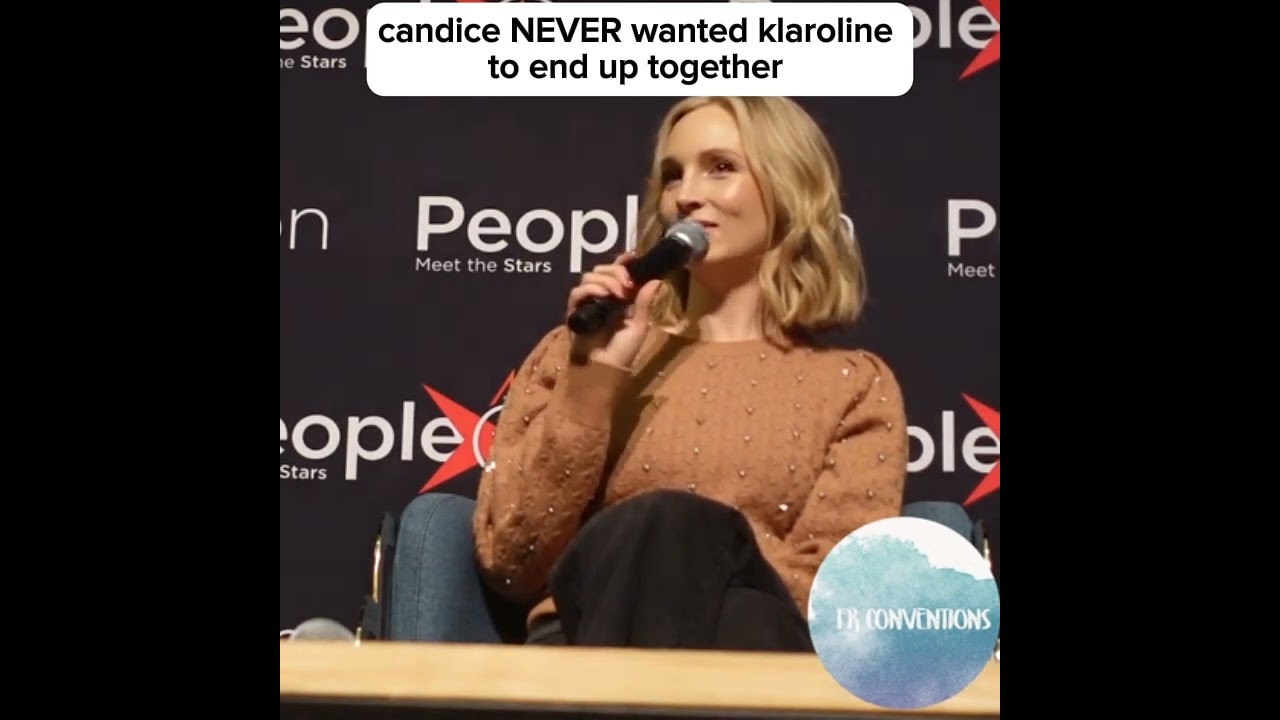 Candice Still Dislikes Klaroline 😠