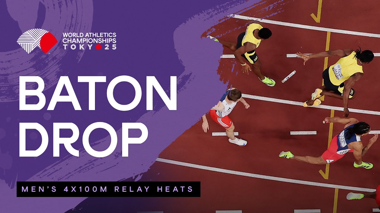 Men's 4x100m Heats Sparks Chaos & Drama | Tokyo 2025