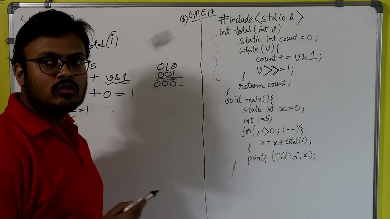 GATE 2017 Question on Loop and Recursion // GATE PYQ // GATE CS/IT