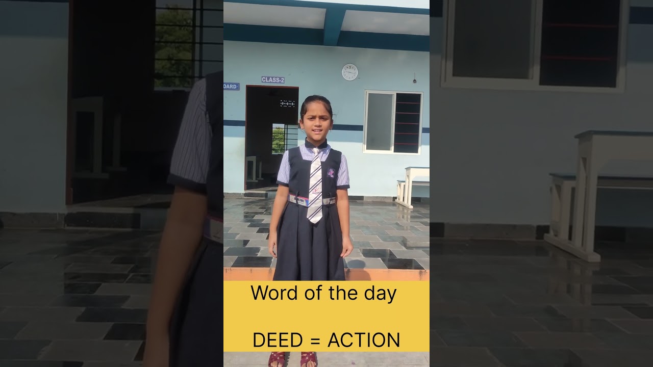 Word of the Day for School Assembly 📚