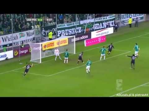 Lechia Gdańsk vs Polonia Warszawa gol na 0-1 Cani | 02.12.20110