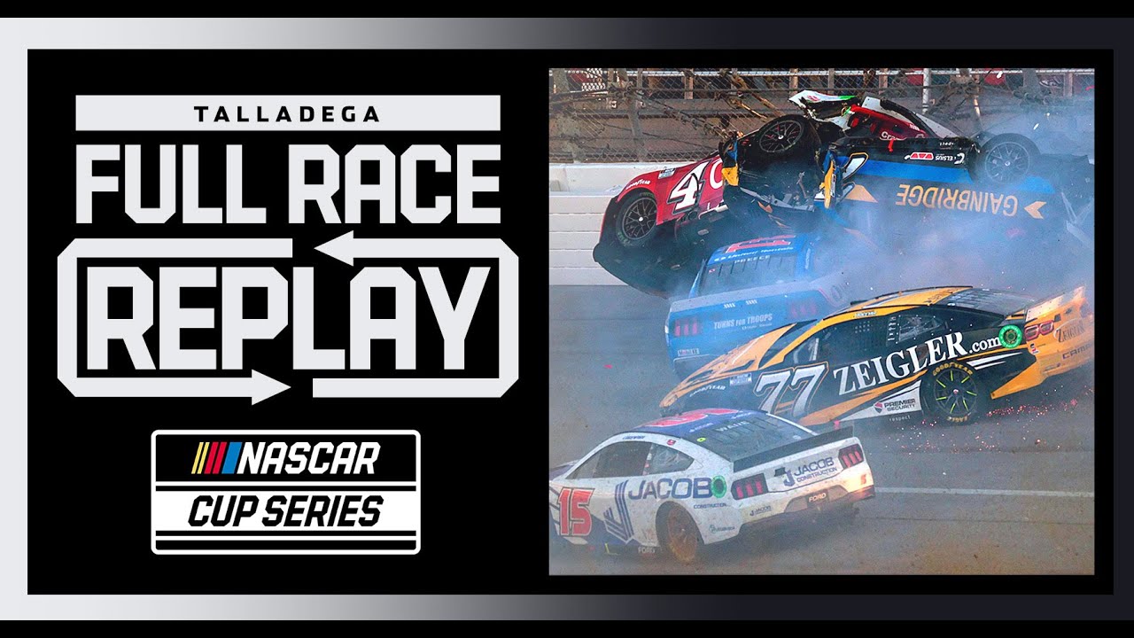 2024 NASCAR GEICO 500 Full Race Replay 🏁