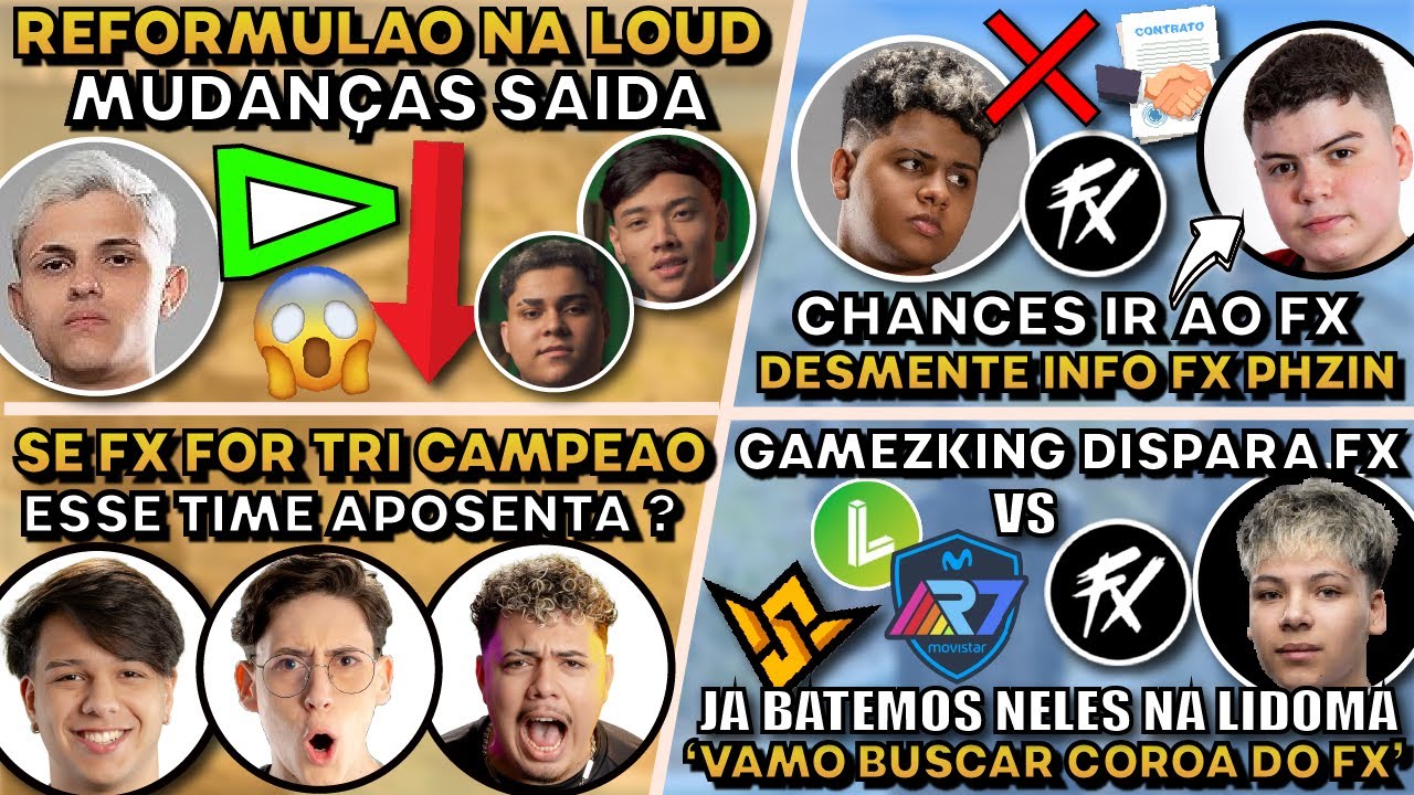 GamezKing ataca FX na Loud! Será que FX é o campeão? Mito ou Verdade? 💥
