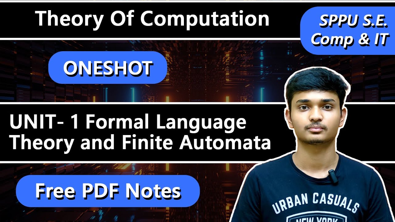 Unit 1: Formal Language & Finite Automata | SPPU S.E. Comp & I.T.