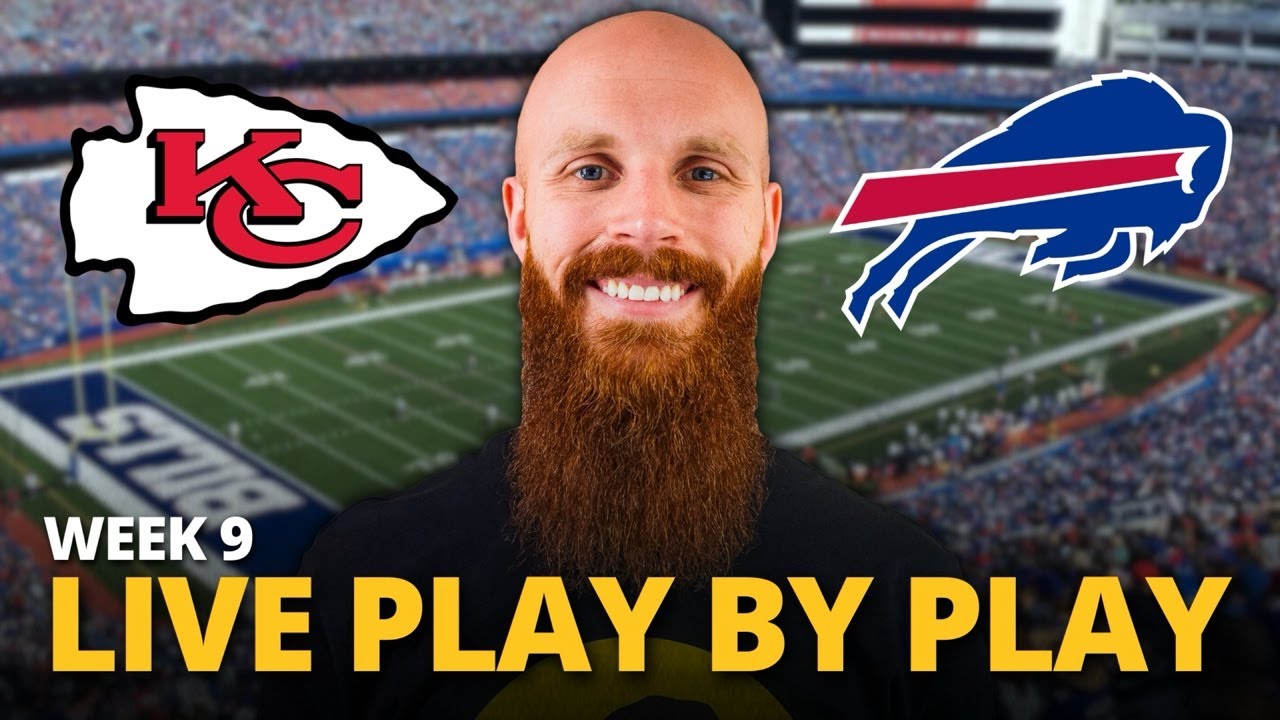 Chiefs vs Bills LIVE play by play reaction! | Week 9