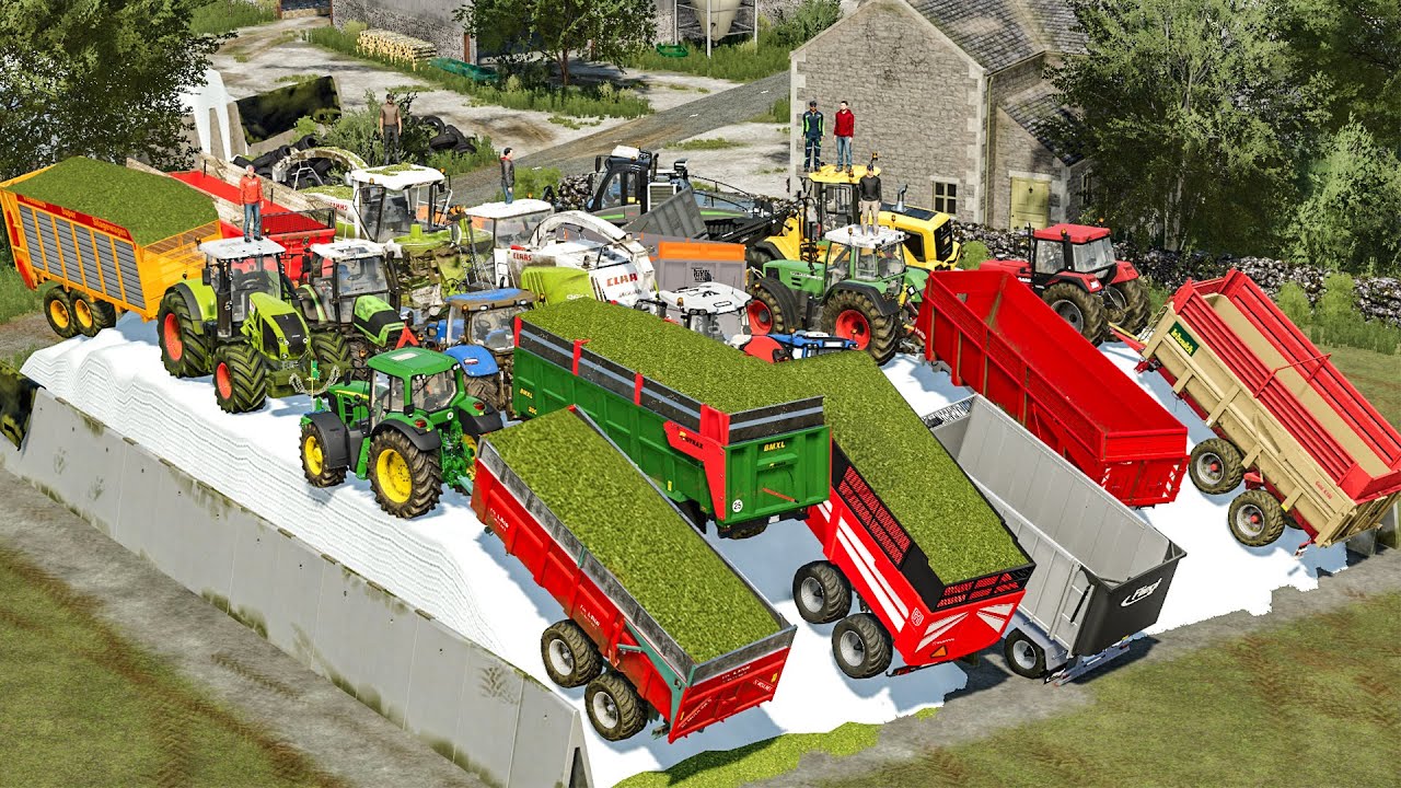 Opération Ensilage avec 12 joueurs sur petite map 🚜