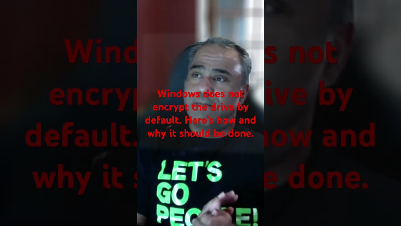 Encrypt Your Windows Drive for Better Security 🔒