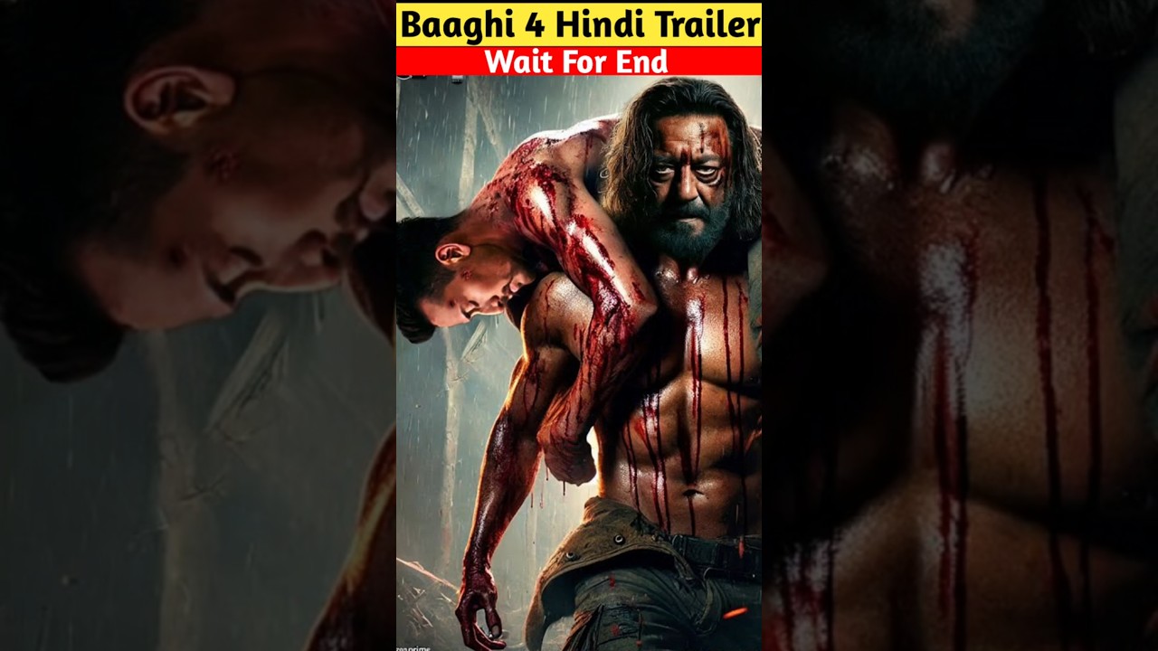 BAAGHI 4 Official Trailer: Action with Tiger Shroff 🎬
