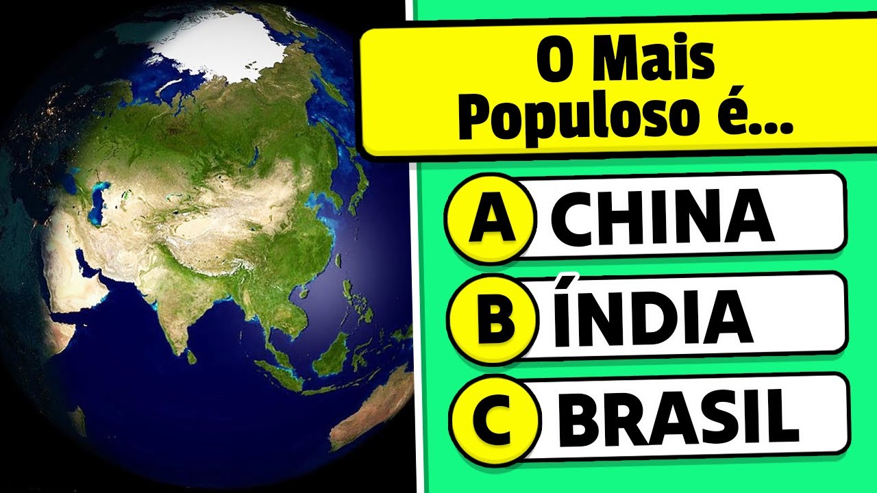 Quiz de Geografia Mundial: 50 Perguntas para Testar seus Conhecimentos