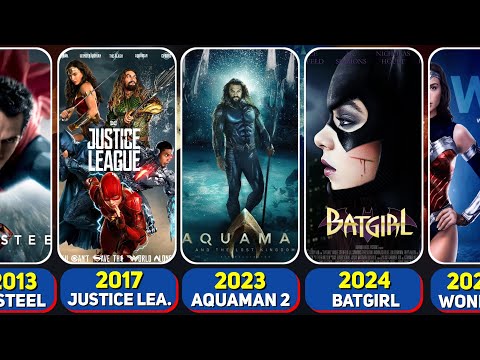 All DC Extended Universe (DCEU) Movies By Release Date
