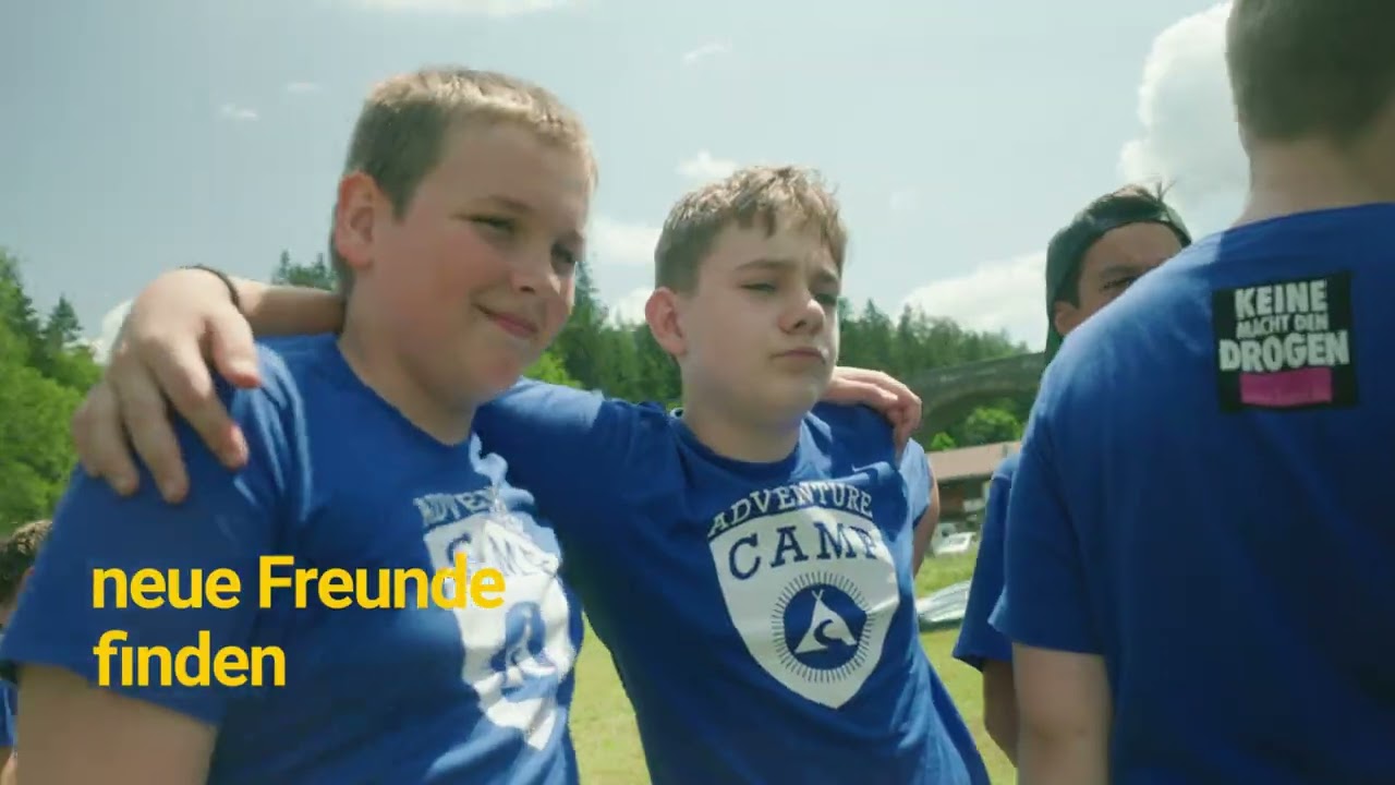 KEINE MACHT DEN DROGEN 2023: Kostenloses Abenteuer-Camp für Jugendliche 🚀