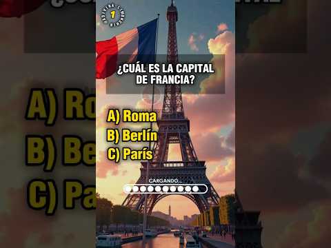 ¿Cuánto sabes de Capitales?😼🧠 #capital #capitales #mundo #geografia #geography #quiz #trivia #shorts