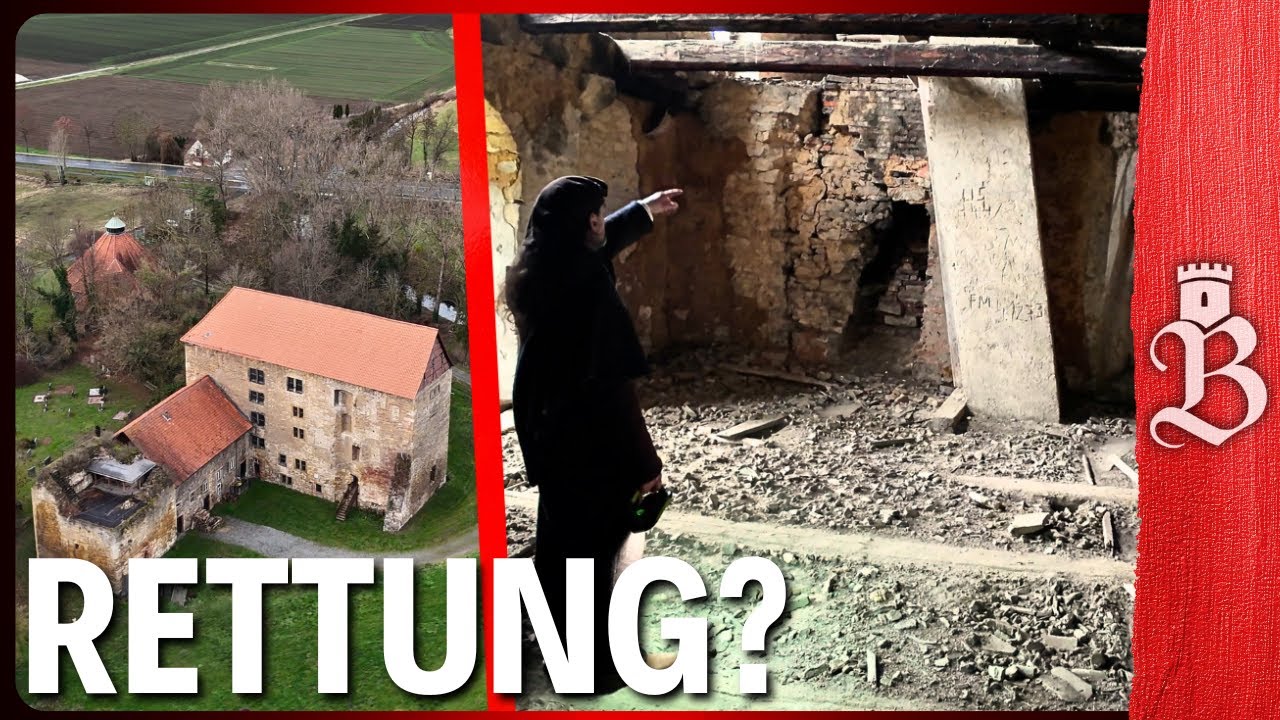 Burg Steinbrück in Gefahr – So schlimm steht es wirklich!