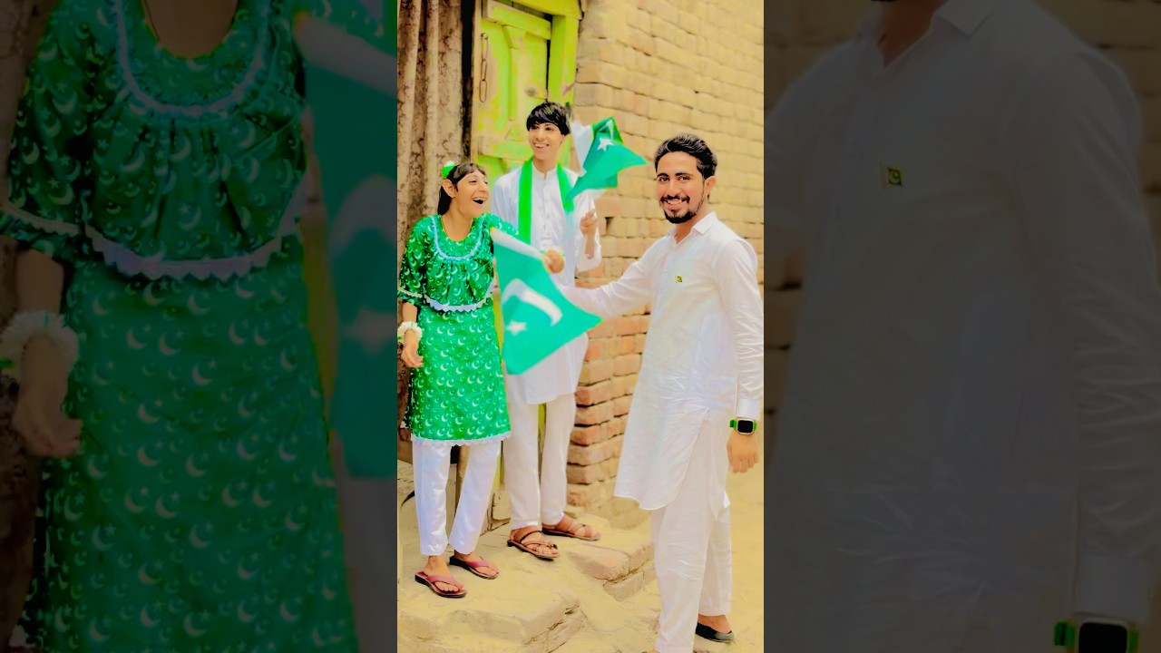 Celebrating Independence Day with Two Inspiring Children 🇵🇰