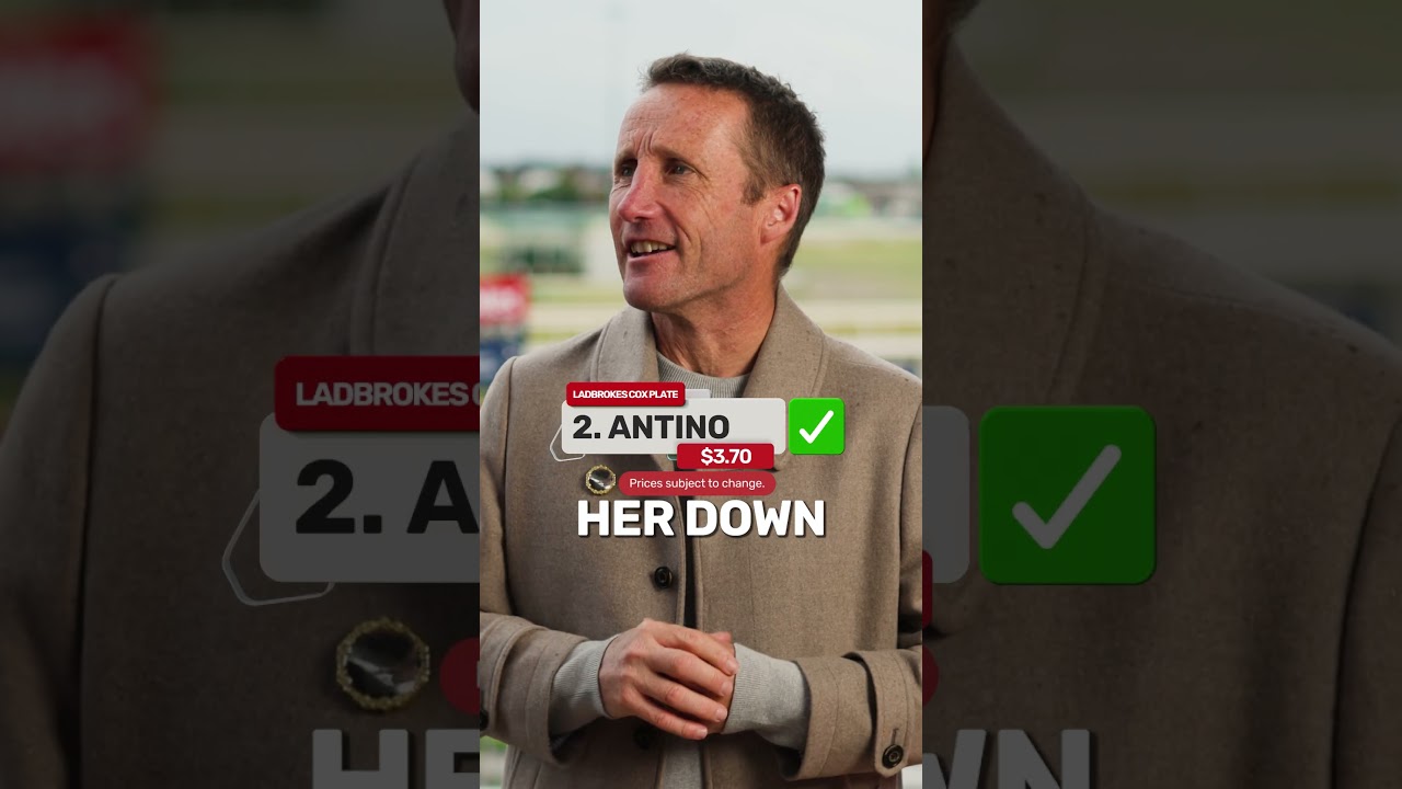 Ollie gives his predictions for the Ladbrokes Cox Plate with a couple of surprises 😮