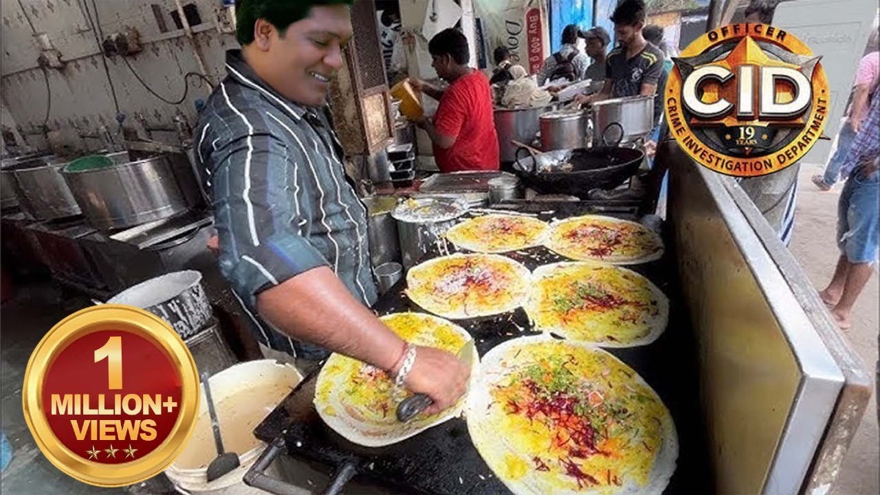 CID Officer Abhijeet's Dosa Stall on the Street 🍽️