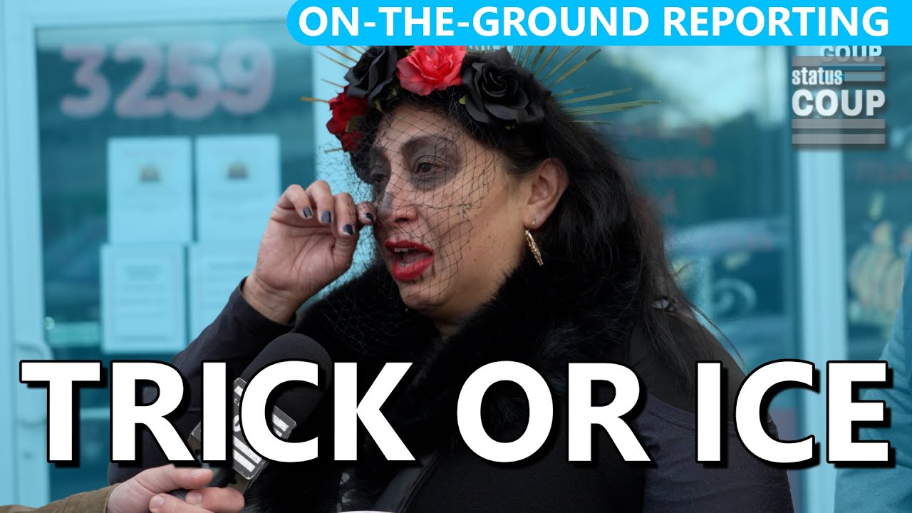 Hispanic Mom Reacts to ICE Terror During Halloween 🎃: 'We're Being Targeted'