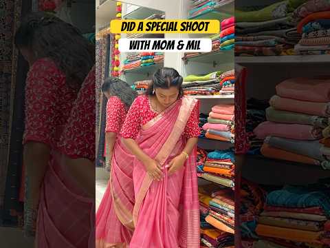 Amma & Athamma tho shoot ❤️ #shorts #shortsindia #telugu #teluguvlogs #shishacouple #minivlog #fypp