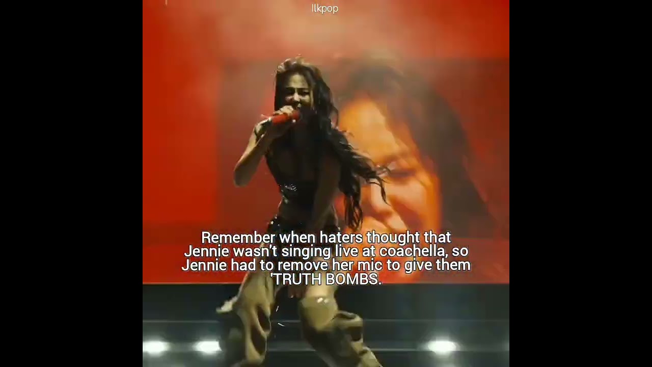 Jennie Dismisses Haters at Coachella 2025 😏
