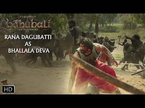 Rana Dagubatti As Bhallala Deva | Baahubali - The Beginning