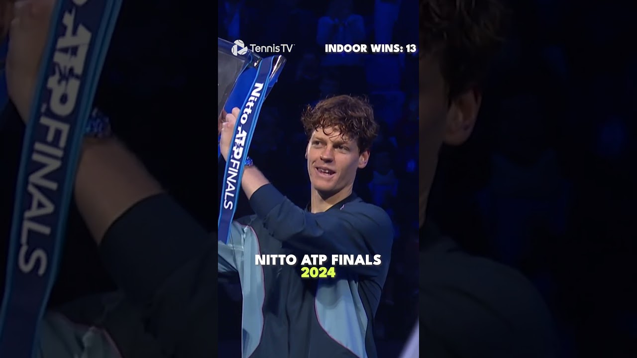 26 Jannik Sinner Extends Record to 26 Indoor Hard Court Wins in a Row🔥