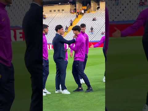🫶🥹teammates together again Hector fort Barcelona  لقاء الأصدقاء فورت برشلونة التشي