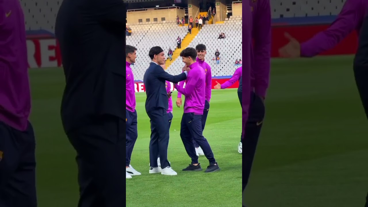 Reuniting with Teammates at Hector Fort Barcelona 🫶