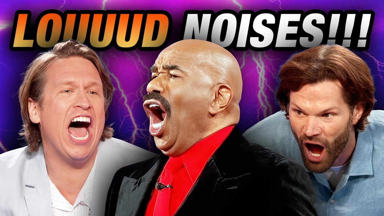 Uncut Episode: Pete Holmes & Jared Padalecki Clash on Celebrity Family Feud with Steve Harvey! 🎉