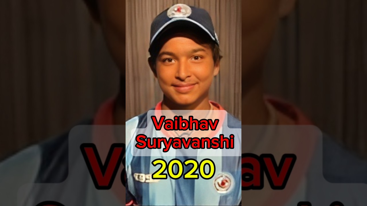 Vaibhav Suryavanshi Age Transformation (2011-2025) 🏏