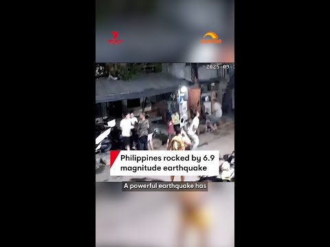 Philippines rocked by 6.9 magnitude earthquake