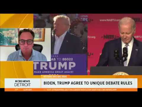 CBS 62 on presidential debate rules