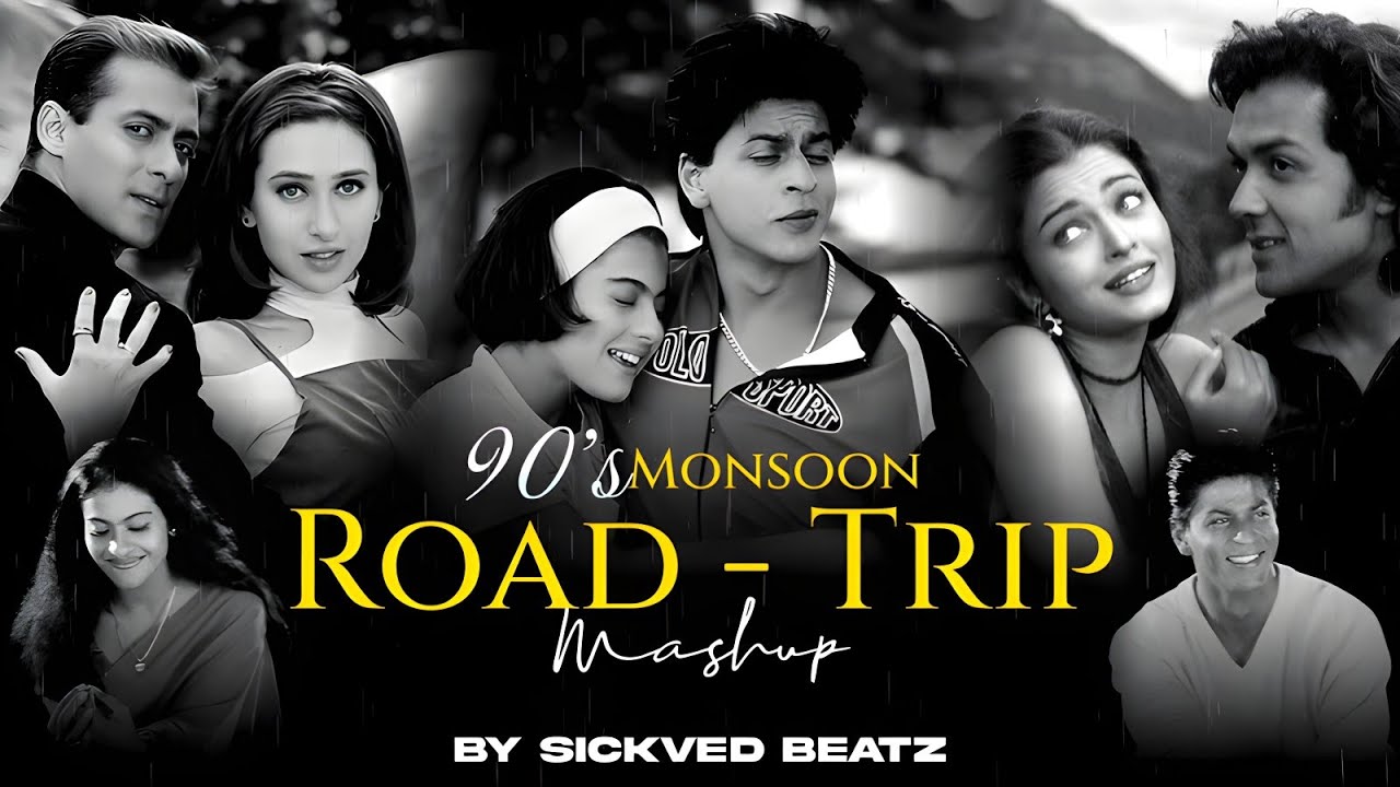 90s Monsoon Love Songs Mashup 🌧️
