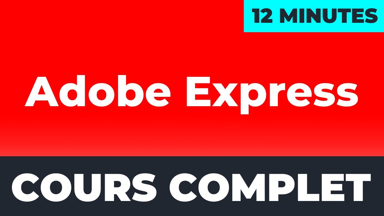 Guide Adobe Express 2024 pour débutants 📱