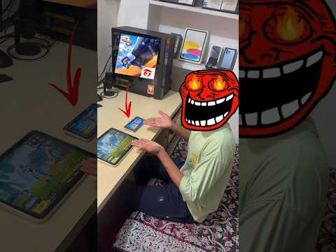 FreeFire 💀 vs PUBG 😈 vs Galaxy Z Fold 6 vs SAMSUNG S24 Ultra - GAMING TEST #freefire #pubg #shorts