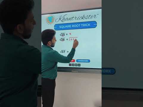 Square roots of Non-Perfect Squares. #squareroot #shorts