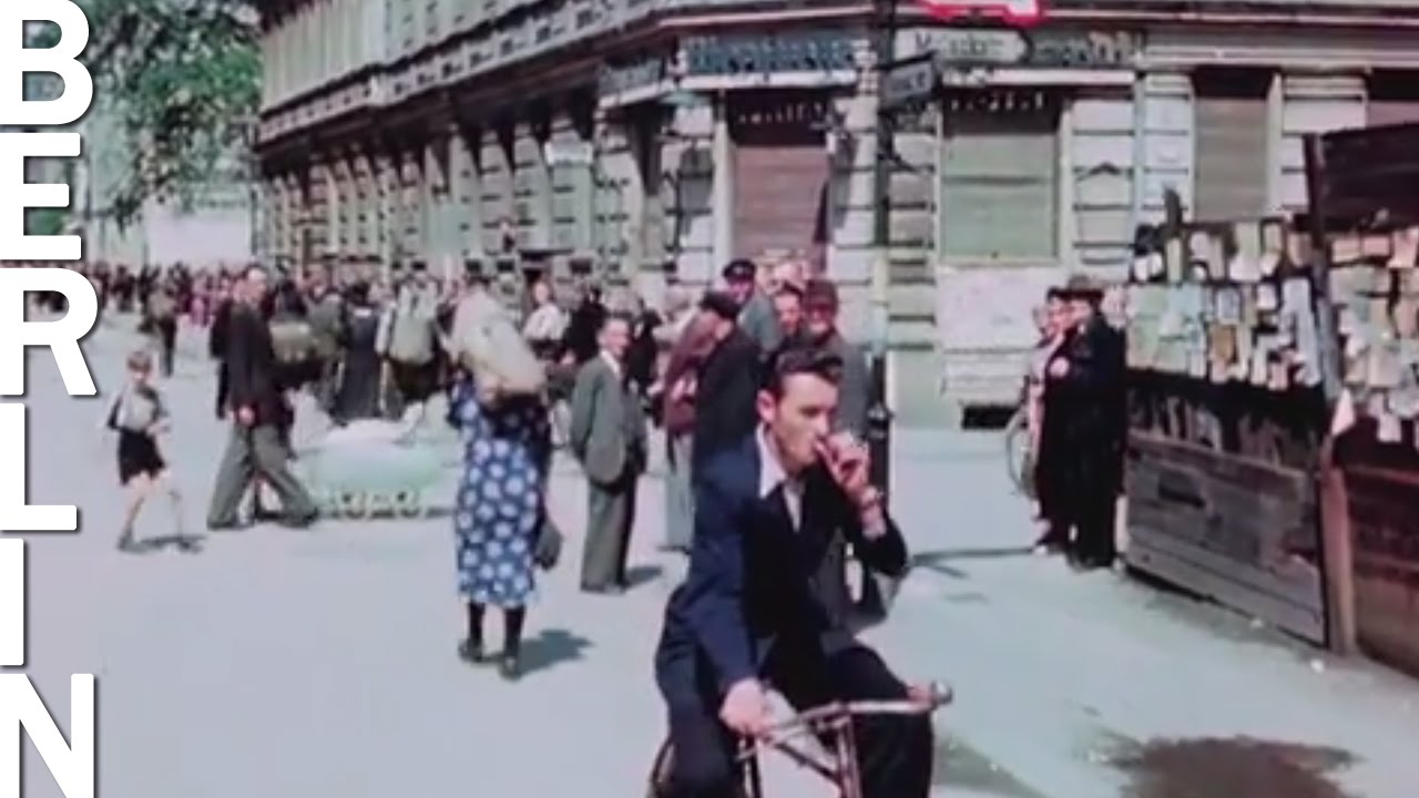 Berlin in July 1945: Color Footage of Post-Surrender City