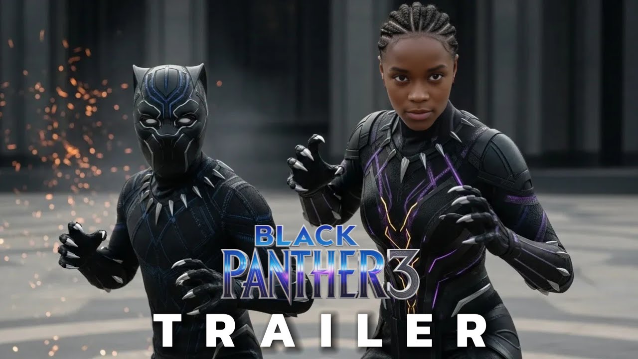 Black Panther 3 (2026) – Shuri & T’Challa Jr. Rise | AI Concept Trailer