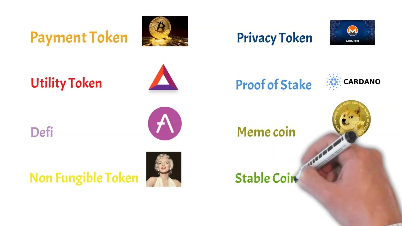 Types of Cryptocurrency Explained 💰