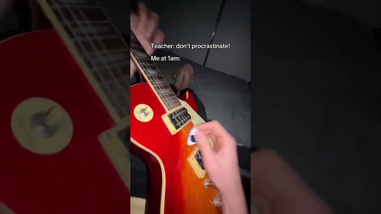 Bro's Struggle with 3 Deadlines 🎸