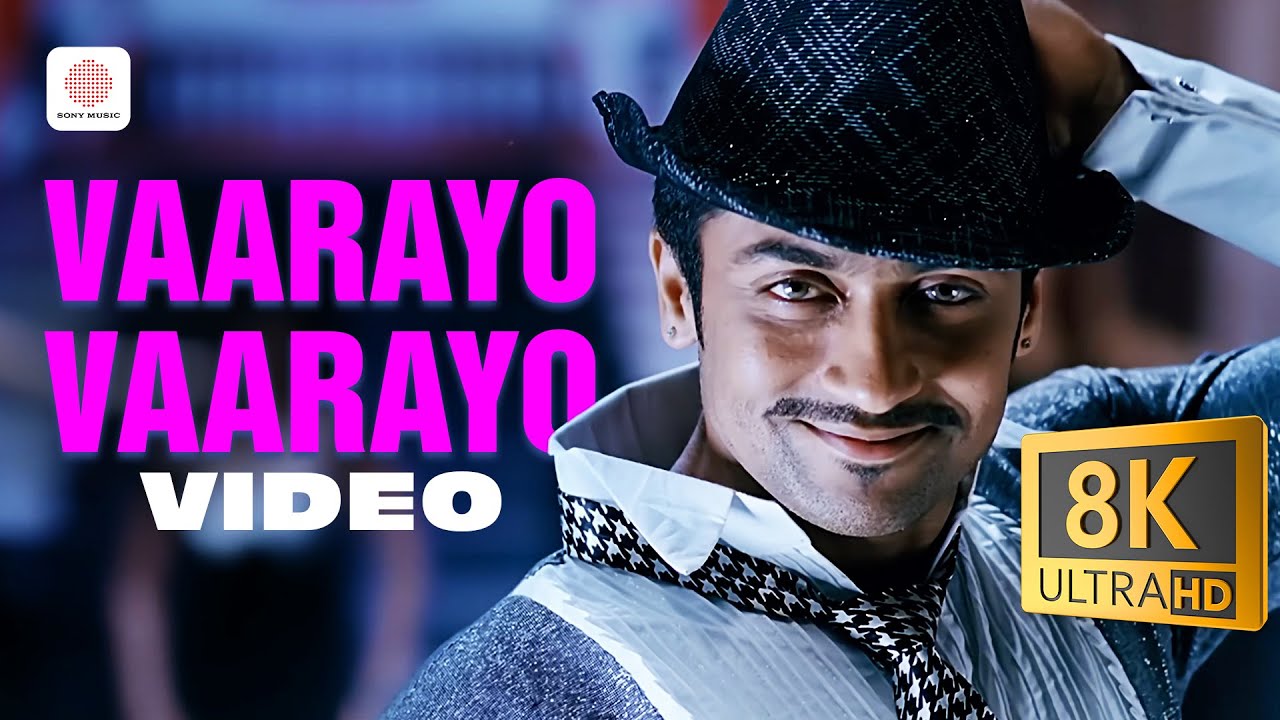 Vaarayo Vaarayo 8K/4K Song | Aadhavan | Suriya & Nayanthara 🎶